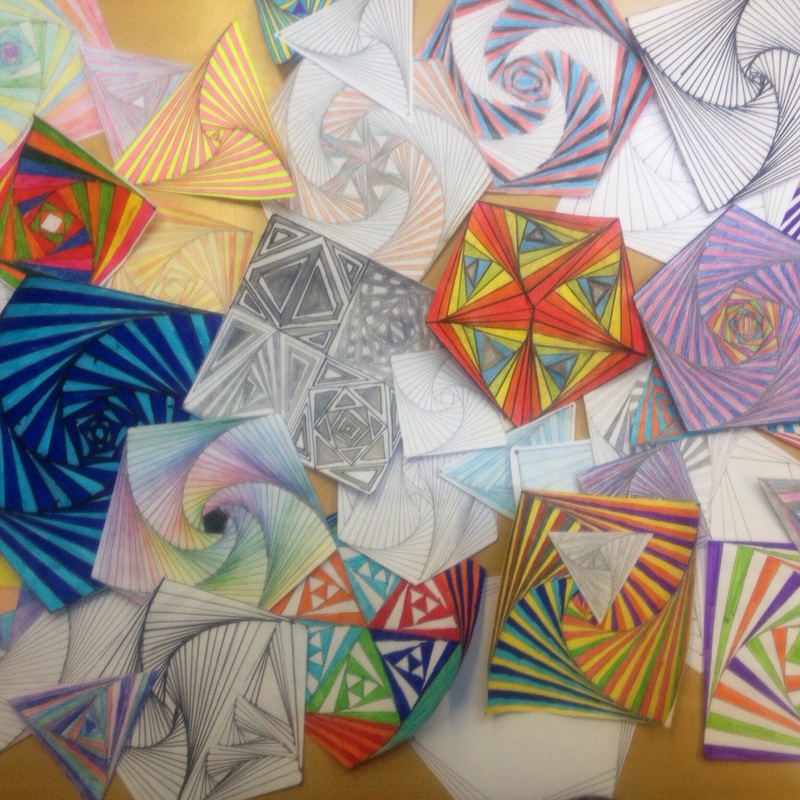 math art projects for middle school pdf